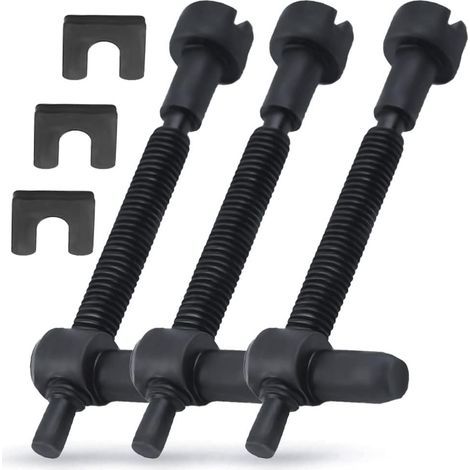 Kit de Vis de Réglage de Chaîne/Chaîne Vis de Réglage du Tendeur pour Husqvarna 61 66 266 268 272 281 288 162 181 281XP 501537101 Pièces de Tronçonneuse (1/5)