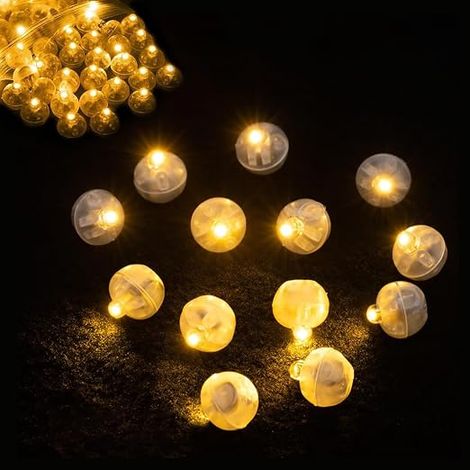 Mini LED Balloon Lamp for Paper Lanterns, Birthdays, Parties (1/4)
