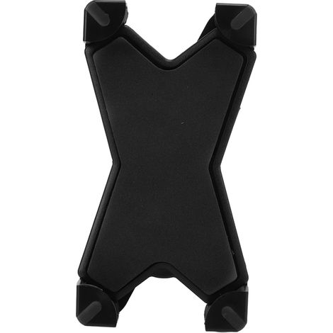 Fahrrad-Handyhalterung (3,5 bis 7 Zoll), 360° drehbar, verstellbar, schwarz (1/5)