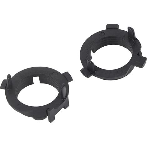H7 LED-Adapter-Montagesatz für KIA K4 K5 Sorento Veloster Santa Fe Scheinwerfer – Paar Montagehalterungen, Sicherungsring, einfacher Austausch (1/5)