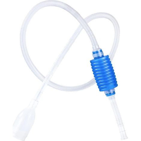 Aquariumkiessauger (1,5 m), manuelle Saugpumpe, praktischer Wasserwechsler zur Bodengrundreinigung und Aquarienpflege. (1/5)