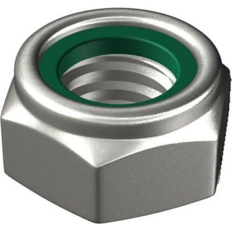 Écrou Autobloquant - Insert Polyamide - Galvanisé Classe 8.8 - M10x1 - 1000 Pièces