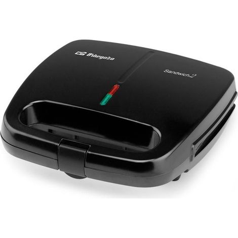 Sandwichera Orbegozo SW4910, 800w, Negro, 21,5x12, (1/5)