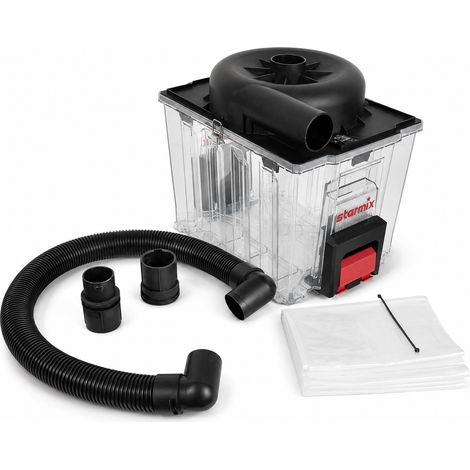 Preseparatore Starmix Dustfixx AS 25 con supporto L-BOXX + 10 sacchetti di raccolta in PE - In esclusiva da GOTOOLS
