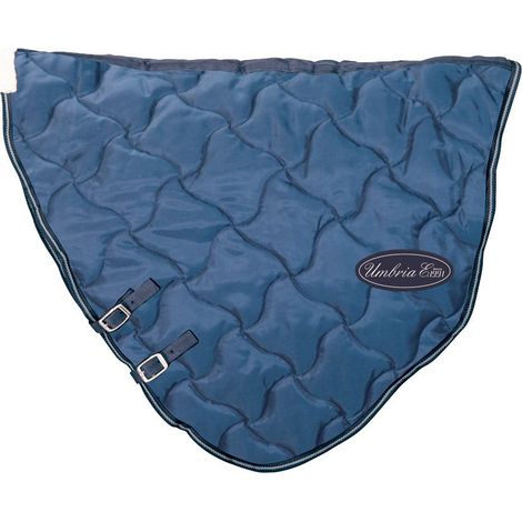 Copricollo per cavalli trapuntato 210 Denari e imbottitura 250 g: S = pony, Nero
