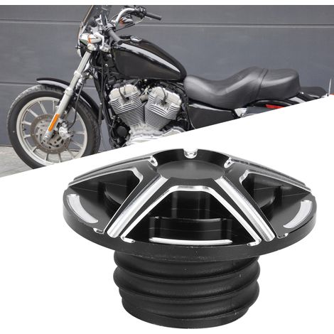 Motorrad-Tankdeckel mit Retro-Fünfstern-Design, passend für XL883 1200 (1/5)