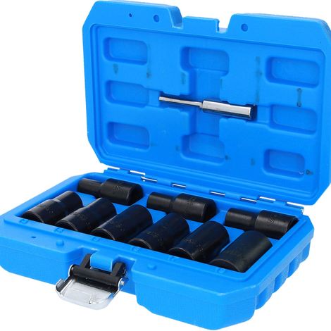 BRILLIANT TOOLS  1/2"  Juego  de extractores  de tornillos  de perfil  en espiral,  10 piezas,  10 -  19 mm  - BT026000 (1/5)