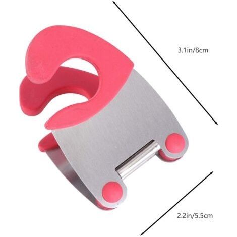 2-teiliges Topfclip-Set, Löffelclip, Topfablage, Topfclip, Löffelablage, Löffelclip für Topf (1/4)