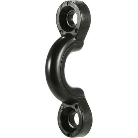 Crochets en nylon pour cordes de pont de kayak, boucles en nylon pour cordes de pont de kayak, quincaillerie marine, 8 crochets + 16 vis, utilisés pour fixer les cordes de pont.