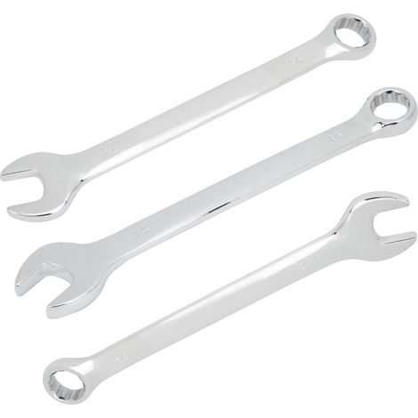 10 Stück 0,6 Zoll Doppel-Ringschlüssel mit offener Ratsche und versetztem Ring, Reparaturwerkzeug aus Chrom-Vanadium-Stahl (1/5)