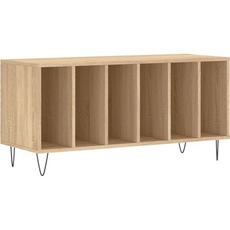 Maison Exclusive - Mobile Porta DiscRovere Sonoma 100x38x48cm Legno Multistrato