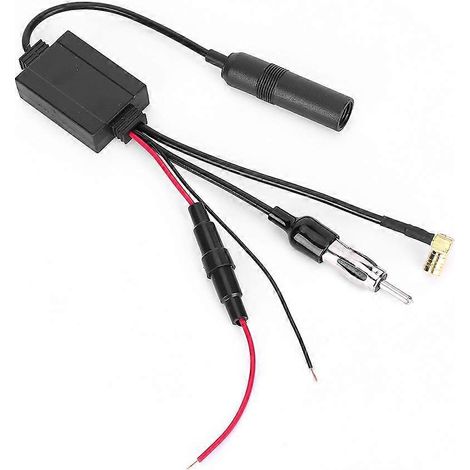 DAB-Antennensplitter für das Auto, digitaler Radioempfangsverstärker-Adapter für Europa