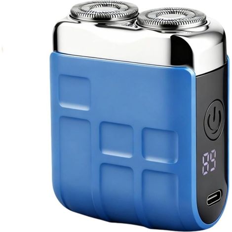 Rasoir de voyage électrique pour homme avec écran LED étanche, portable, lavable, petit pour les voyages d'affaires (1/5)