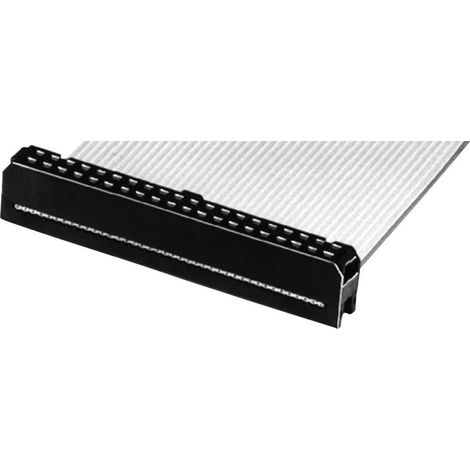 TRU COMPONENTS TC-0282-08-10-60/S Pfosten-Steckverbinder  Rastermaß: 2.54 mm Polzahl Gesamt: 8 Anzah