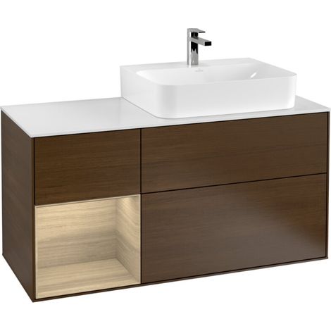 Villeroy & Boch G141PCGN Meuble sous-lavabo Finion G14 (1/2)