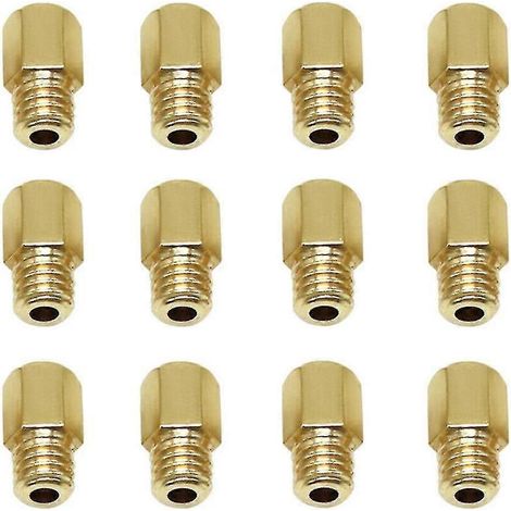 12 gicleurs principaux de carburateur pour moto Mikuni VM TM 90-200 (1/5)