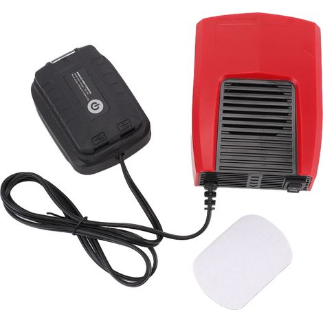 Ortviai Chauffage Portable sur Batterie Lithium pour Outils Makita – Fonction Chauffage et Rafraîchissement, Lampe & Port USB