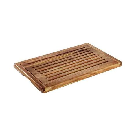 Tagliere aps brotschneidebrett akazia 53x32.5 cm vassoio rimovibile