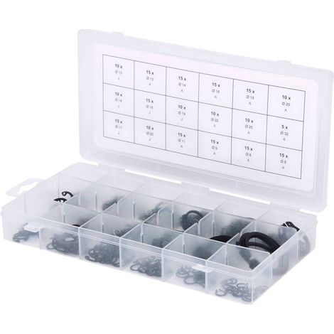Assortimento di circlip interni ed esterni x225