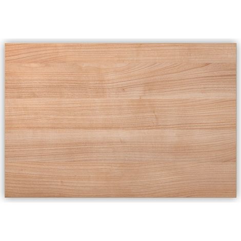 bümö DIY Schreibtischplatte Rechteck: 120 x 80 cm  Nussbaum