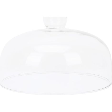 Couverture De Micro-Paysage Cake Shield en Verre Rond, Protection des Aliments, Facile À Nettoyer, pour Micro-Ondes Et Cuisine (1/5)