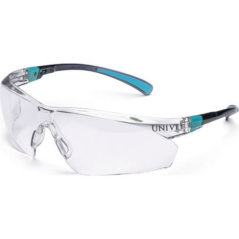 Occhiali di protezione 506 UP EN 166, EN 170, braccio nero/blu, PC