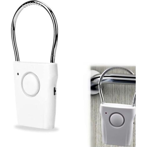Aougo – Détecteur d'ouverture alarme 120dB – Capteur de porte et fenêtre avec mode induction – Alimentation 3 piles AAA – Sécurité maison (1/5)