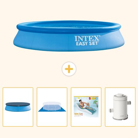 Intex Piscine Easy Set Ronde - 305x61 cm - 5-pièces S148 (1/5)