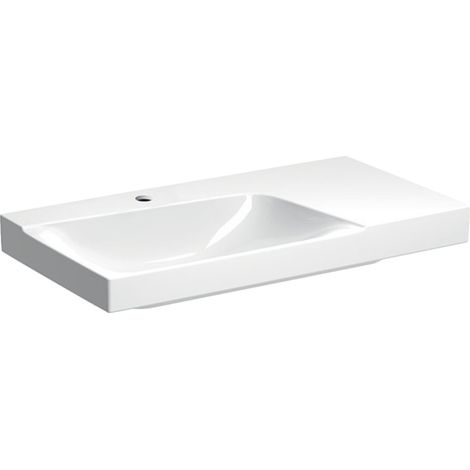 Geberit Xeno 2 lavabo, surface de pose à droite, avec trou pour (1/3)