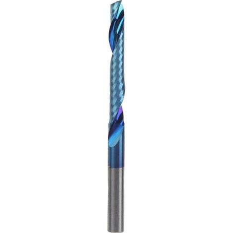 Fräser Einschneider Spiralfräser mit geradem Schaft CNC-Gravur-Schaftfräser 4x17x45