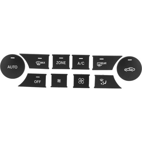 Replacement air conditioning volume control knob for Mercedes-Benz W204 CLS, matte finish (1/5)