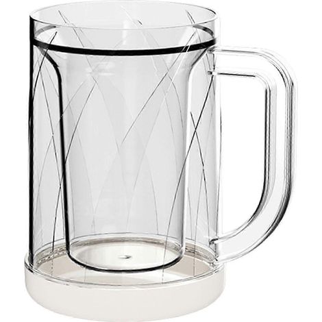 Trinkbecher, wiederverwendbarer Saftbecher mit Henkel, Teebecher für Hotel und Zuhause, Frühstück (1/5)