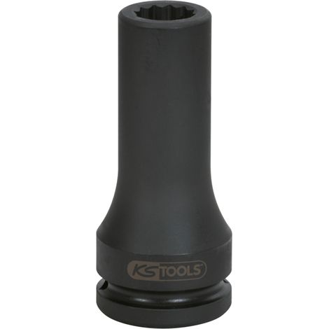 Douille à chocs pour culasse 12 pans 3/4'', L.110 mm - 17 mm - sur carte