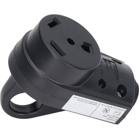 Prise femelle pour camping-car 30 A, bonne conductivité, structure stable, avec poignée ergonomique (1/5)