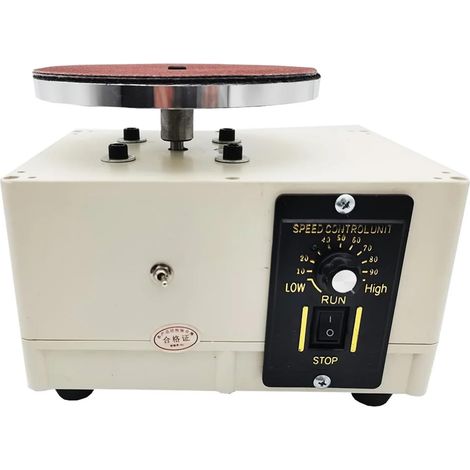 Polisseuse électrique 100W, affûteur de couteaux, ciseaux de coiffure, couteau de manucure, vitesse spéciale, Machine à polir, 10 pièces, papier de verre (1/5)