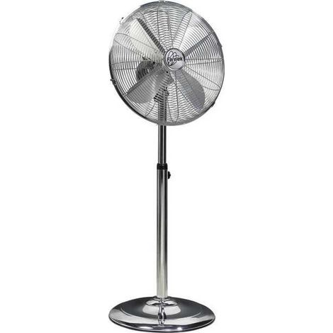 Farelek Arizona ventilatore da terra cromato Ø40cm 50W oscillante