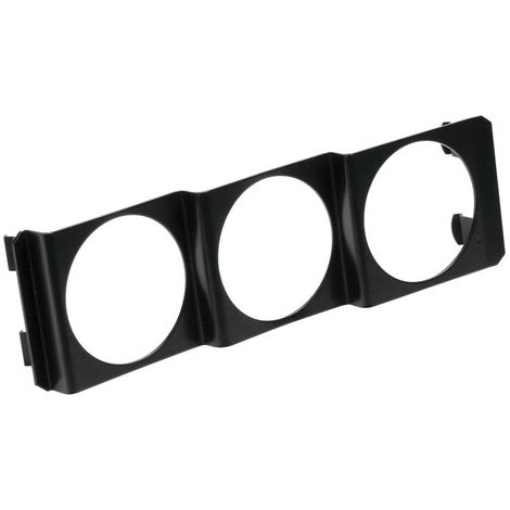 Pannello portastrumenti 3 fori (52 mm) (1/2)