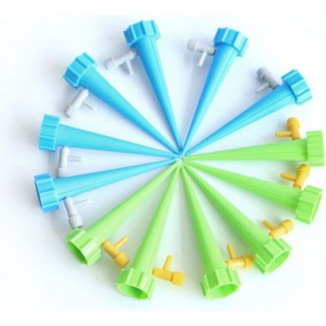 Kit d'irrigation goutte à goutte, 12 arroseurs automatiques pour plantes avec vannes. (1/5)
