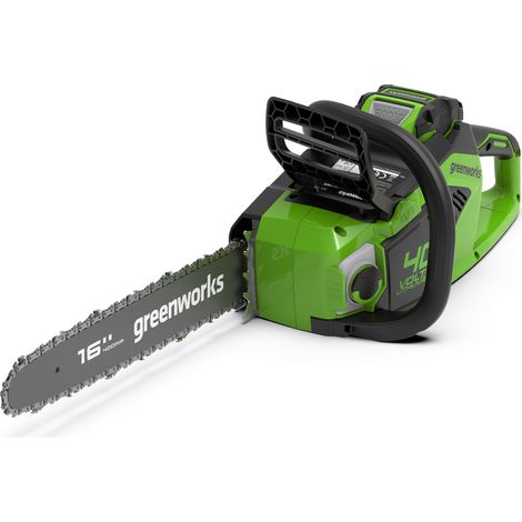 Greenworks Tools Tronçonneuse à batterie GD40CS18 (Li-Ion 40V 1,8kW puissance 40cm lo... (1/5)