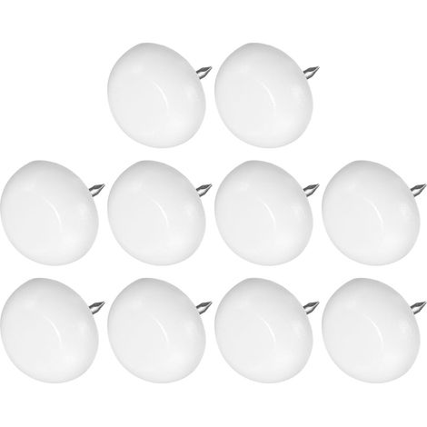 Deslizadores de patas para muebles (15 mm/0,59 pulgadas), 30 unidades, deslizadores circulares de plástico para sillas y sofás (1/5)