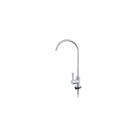 Robinet de cuisine mitigeur à bec haut pivotant 360° Alliage de zinc et cuivre Connexion rapide 2 points Température 160°C (1/5)