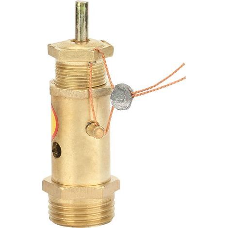 Soupape de sécurité pour compresseur à air G1/2 en laiton pour générateur de vapeur/chaudière (10KG) (1/5)