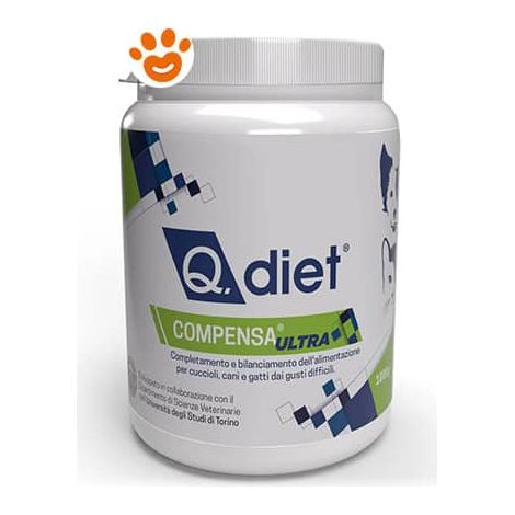 Q. Diet Dog & Cat Compensa Ultra - Confezione 1 Kg -