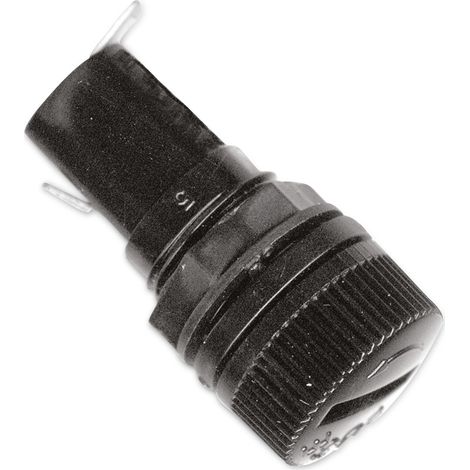 ESKA Porte-fusible, 601100, pour fusibles fins 5 x 20 mm, 20A, 250V AC, encastré
