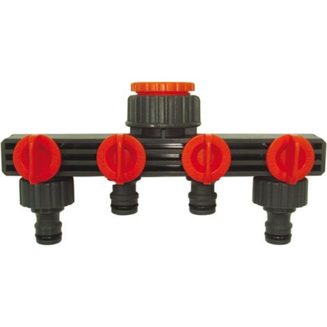 4-Wege-1/2-Zoll-Wasserhahnadapter für 6Y-Schlauch