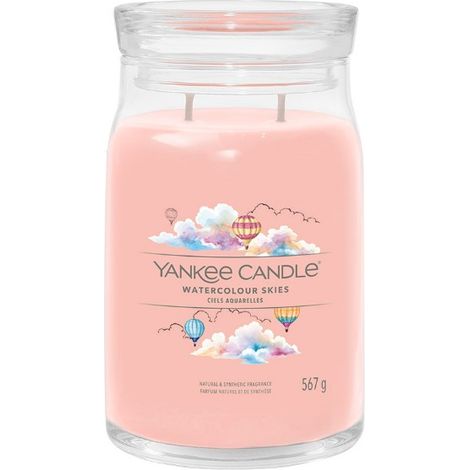 CANDELA GIARA GRANDE SIGNATURE WATERCOLOUR SKIES YANKEE CANDLE (1/2)