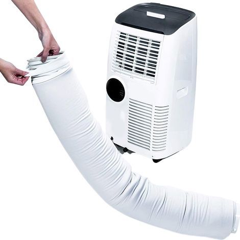 Housse De Protection Pour Tuyau De Climatisation, Manchon De Protection Pour Conduit De Ventilation De Climatiseur Portable, Gaine Isolante Pour Tuyau D'évacuation De 15 Cm (1/5)
