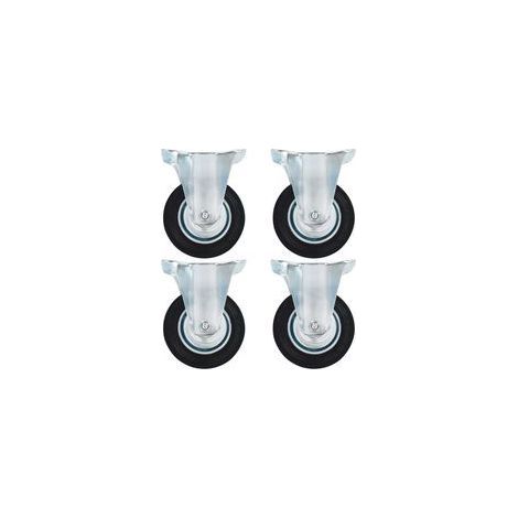 roulettes fixes, 100 mm - -Karteo (1/4)