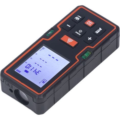 Télémètre Laser 40m HD40P, mesure numérique précise pour chantier, outil professionnel avec affichage digital (1/5)