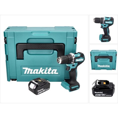 Trapano avvitatore a batteria Makita DDF 487 M1J 18 V 40 Nm senza spazzole + 1x batteria ricaricabile 4,0 Ah + Makpac - senza caricabatteria (1/5)